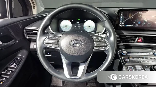 Hyundai The New Santa Fe 2021 Черный из Кореи, фото 4