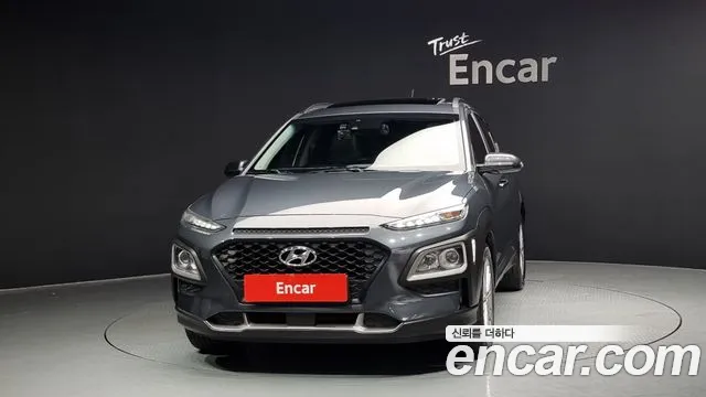 Hyundai Kona 2018 Серый из Кореи, фото 4