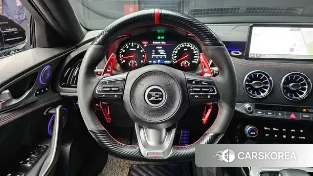 Kia Stinger Meister 2020 Небесно-голубой из Кореи, фото 4