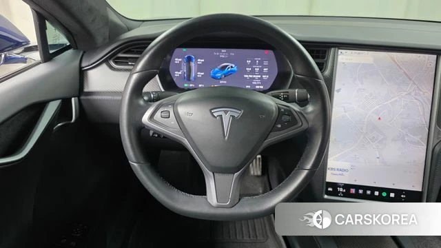 Tesla Model S 2018 Синий из Кореи, фото 4