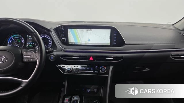 Hyundai Sonata Hybrid (DN8) 2022 Черный из Кореи, фото 4