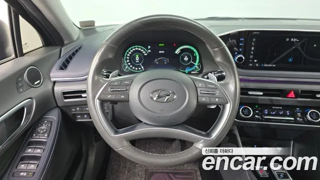 Hyundai Sonata Hybrid (DN8) 2020 Синий из Кореи, фото 4