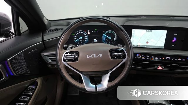 Kia K8 Hybrid 2022 Серый из Кореи, фото 4
