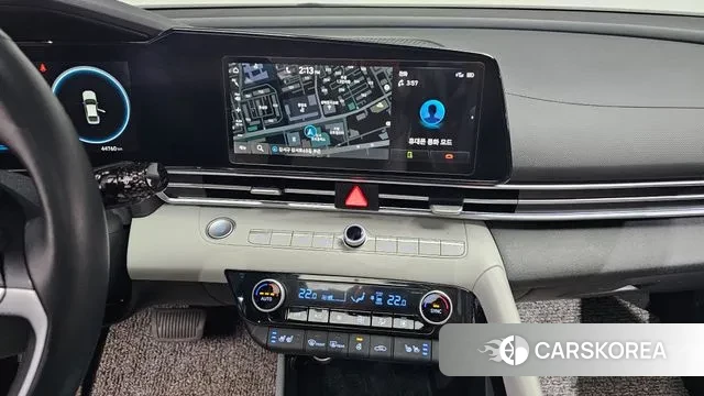 Hyundai Avante Hybrid (CN7) 2021 Черный из Кореи, фото 4