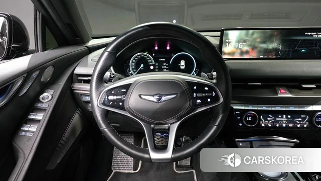 Genesis G80 (RG3) 2022 Черный из Кореи, фото 4