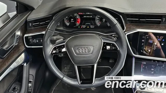 Audi A7 (4K) 2021 Белый из Кореи, фото 4