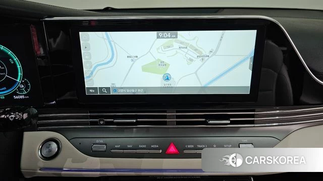 Hyundai The New Grandeur IG Hybrid 2022 Белый из Кореи, фото 4