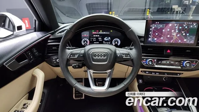 Audi A4 (B9) 2021 Белый из Кореи, фото 4
