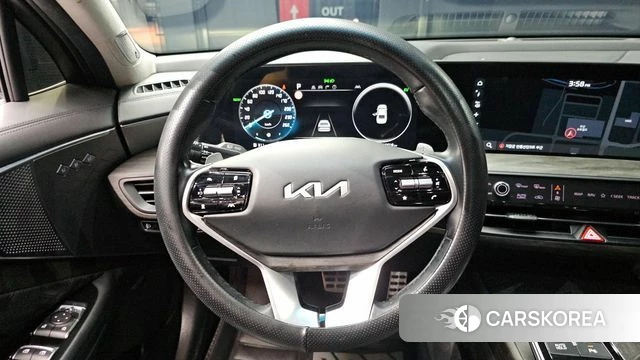Kia K8 Hybrid 2021 Серый из Кореи, фото 4
