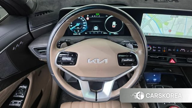 Kia K8 Hybrid 2022 Серый из Кореи, фото 4