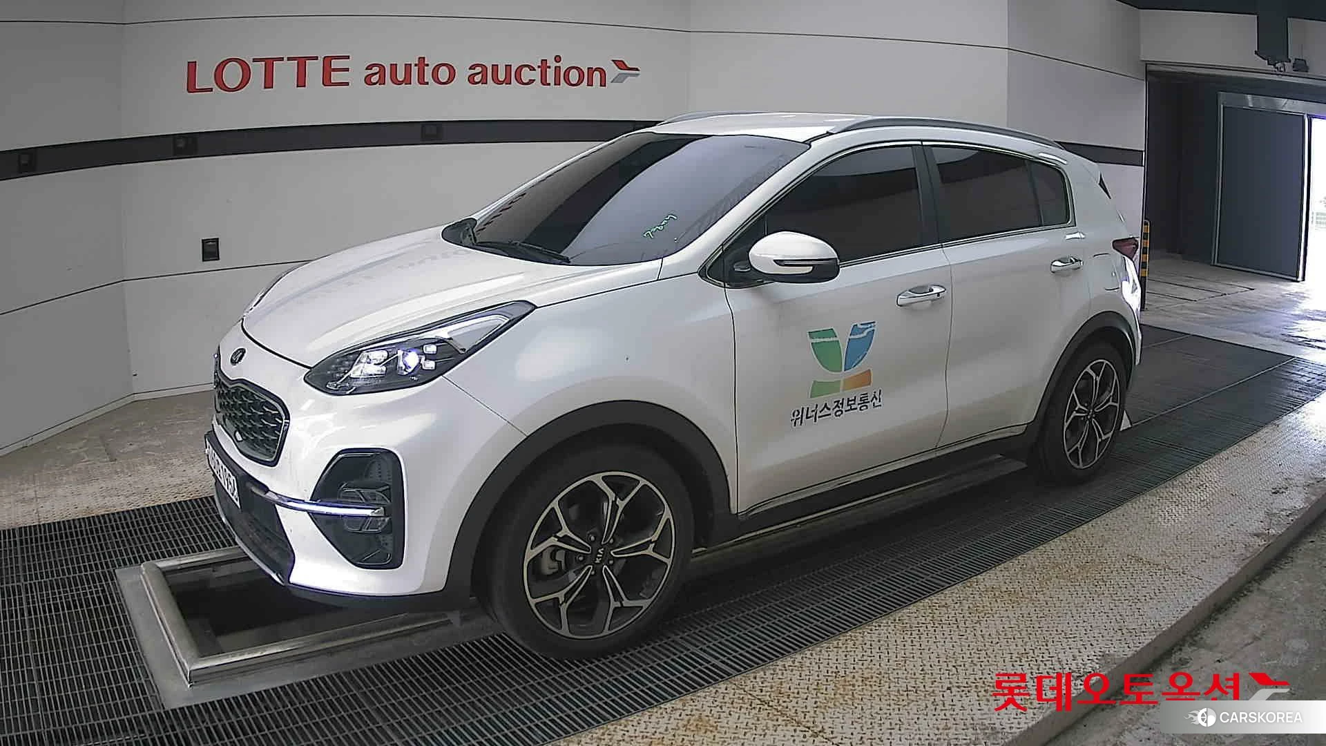 Kia Sportage 2021 Snow White Pearl (optional) из Кореи, фото 4