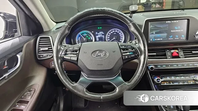Hyundai Grandeur IG Hybrid 2018 Черный из Кореи, фото 4