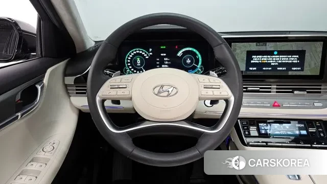 Hyundai The New Grandeur IG Hybrid 2022 Черный из Кореи, фото 4