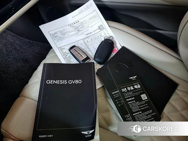 Genesis GV80 2020 Темно-зеленый из Кореи, фото 4