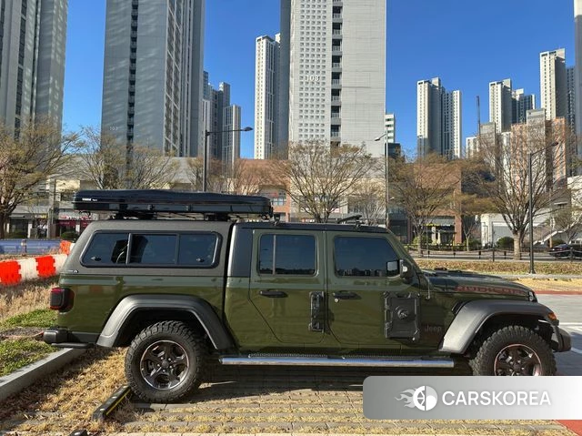 Jeep Gladiator (JT) 2021 Темно-зеленый из Кореи, фото 4