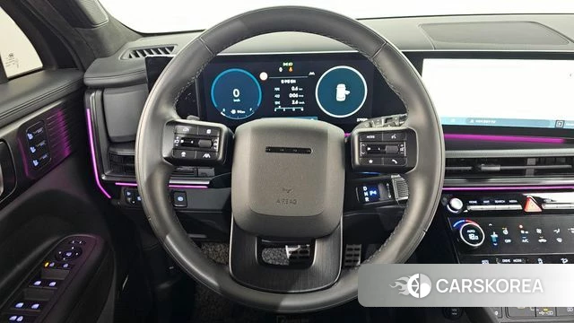 Hyundai Santa Fe (MX5) 2023 Черный из Кореи, фото 4