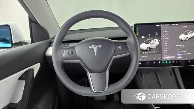 Tesla Model Y 2022 Белый из Кореи, фото 4