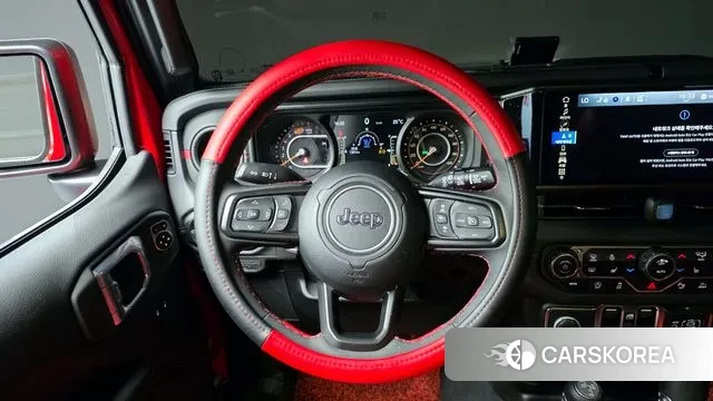 Jeep Wrangler (JL) 2024 Красный из Кореи, фото 4