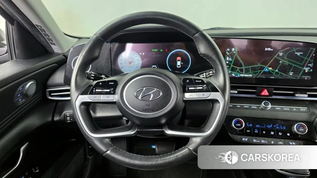 Hyundai Avante Hybrid (CN7) 2022 Серый из Кореи, фото 4