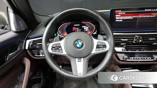 BMW 5 Series (G30) 2022 Белый из Кореи, фото 4