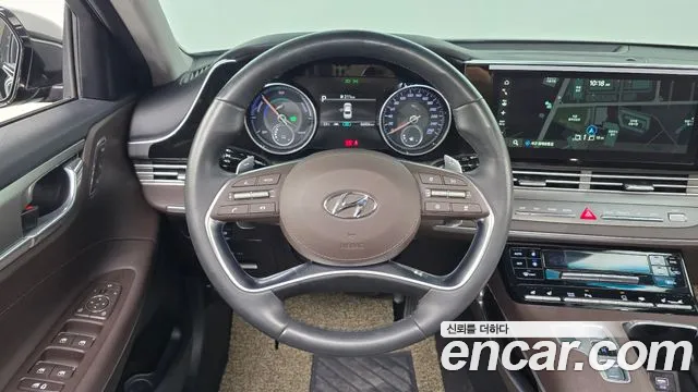 Hyundai The New Grandeur IG Hybrid 2020 Черный из Кореи, фото 4