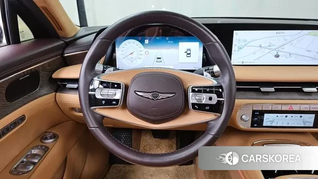 Genesis G90 (RS4) 2023 Черный из Кореи, фото 4