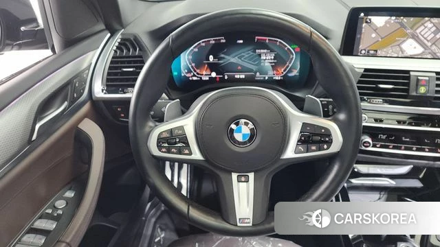 BMW X3 (G01) 2021 Черный из Кореи, фото 4