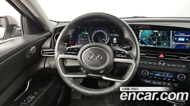 Hyundai Avante Hybrid (CN7) 2020 Серебристо-серый из Кореи, фото 4