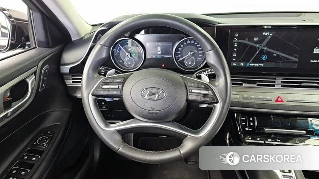 Hyundai The New Grandeur IG Hybrid 2021 Черный из Кореи, фото 4