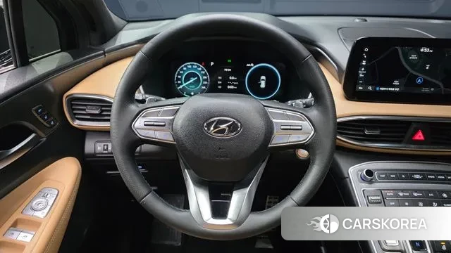 Hyundai The New Santa Fe 2023 Черный из Кореи, фото 4