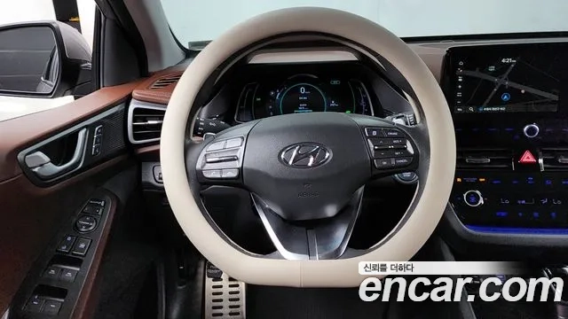 Hyundai The New Ionic Hybrid 2019 Серый из Кореи, фото 4
