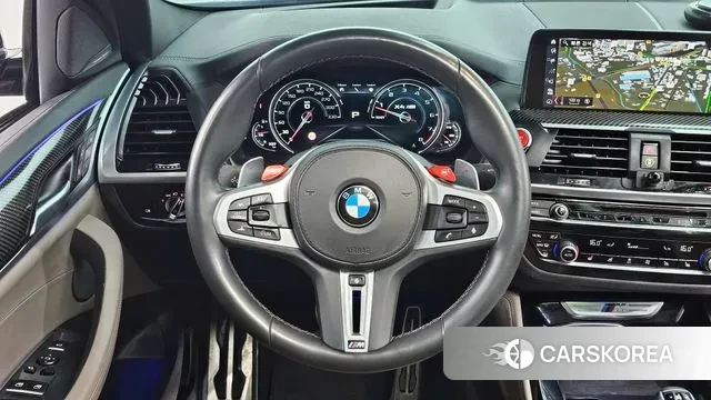 BMW X4M (G02) 2019 Черный из Кореи, фото 4