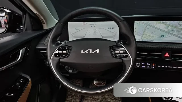 Kia EV6 2022 Синий из Кореи, фото 4