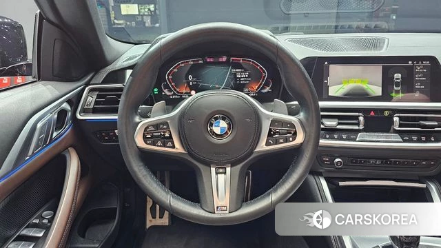 BMW 4 Series (G22) 2023 Черный из Кореи, фото 4