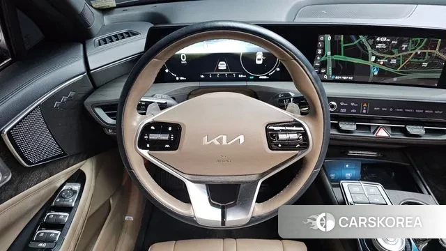 Kia K8 Hybrid 2023 Черный из Кореи, фото 4