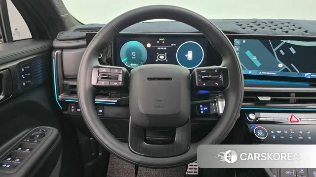 Hyundai Santa Fe (MX5) 2025 Черный из Кореи, фото 4