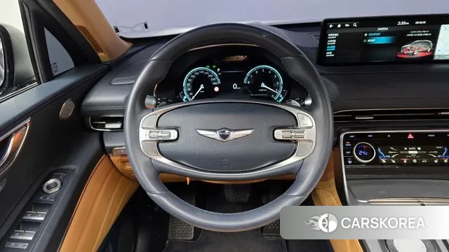 Genesis GV80 2022 Темно-зеленый из Кореи, фото 4