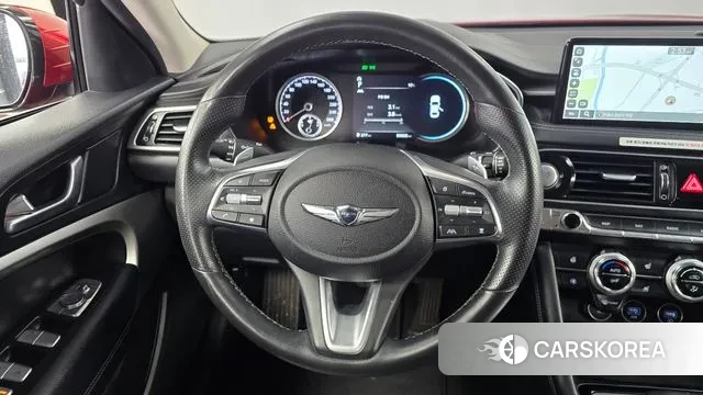 Genesis The New G70 2022 Красный из Кореи, фото 4