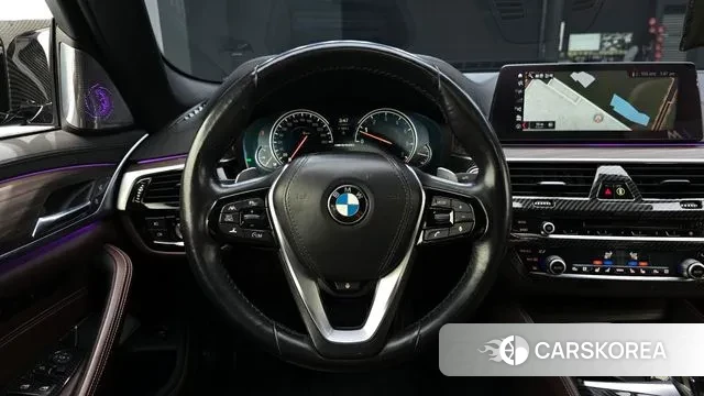 BMW 5 Series (G30) 2018 Черный из Кореи, фото 4