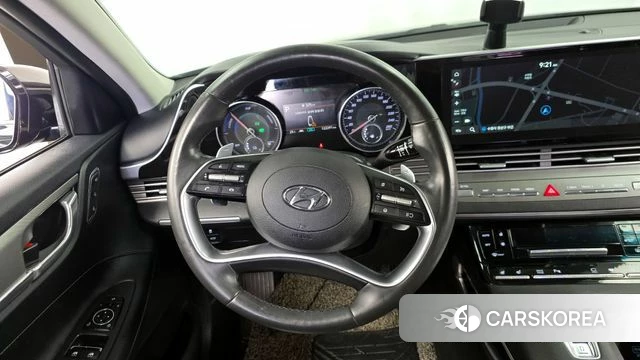 Hyundai The New Grandeur IG Hybrid 2021 Черный из Кореи, фото 4