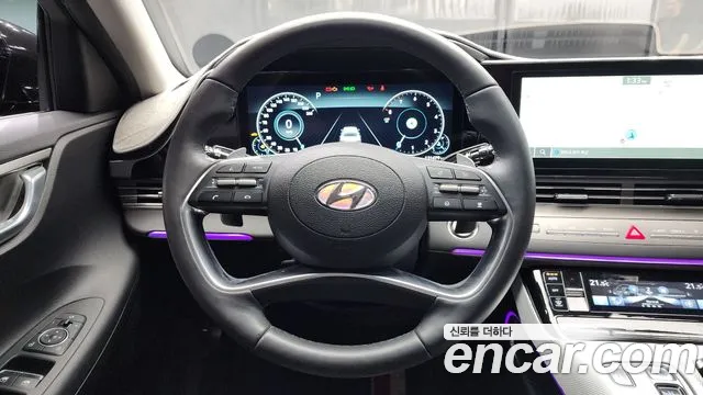 Hyundai The New Grandeur IG 2021 Черный из Кореи, фото 4