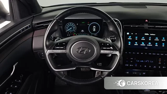 Hyundai Tucson Hybrid (NX4) 2022 Белый из Кореи, фото 4