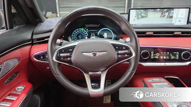 Genesis GV70 2021 Темно-зеленый из Кореи, фото 4