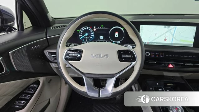 Kia K8 Hybrid 2022 Синий из Кореи, фото 4