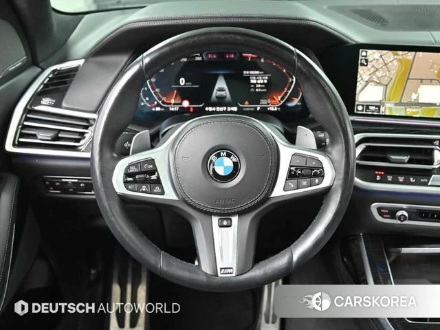 BMW X7 (G07) 2021 Черный из Кореи, фото 4