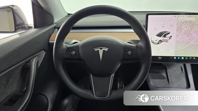 Tesla Model Y 2021 Белый из Кореи, фото 4