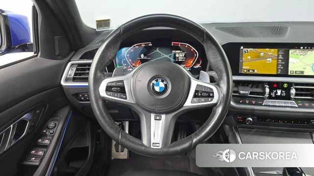 BMW 3 Series (G20) 2019 Синий из Кореи, фото 4