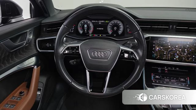 Audi A6 (C8) 2021 Черный из Кореи, фото 4