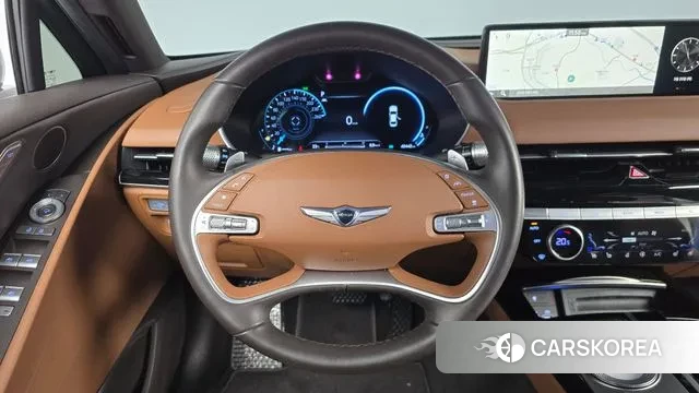 Genesis G80 (RG3) 2021 Небесно-голубой из Кореи, фото 4