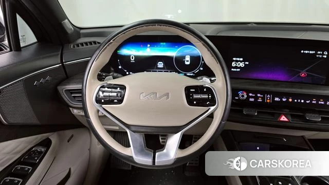 Kia K8 Hybrid 2021 Синий из Кореи, фото 4